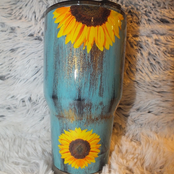 Download Ozark Trail Dining Custom 3oz Sunflower Tumbler Poshmark